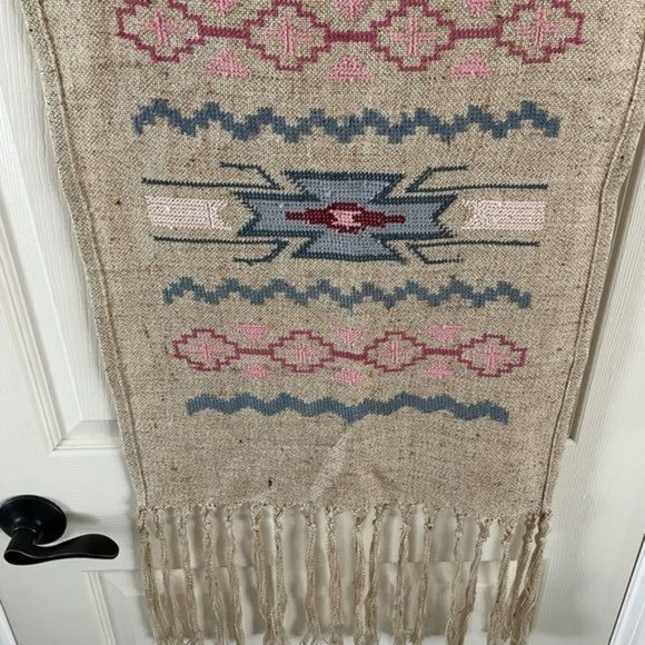 Boho Tapestry Fabric Aztec Wall Hanging Decor - Picture 8 of 9